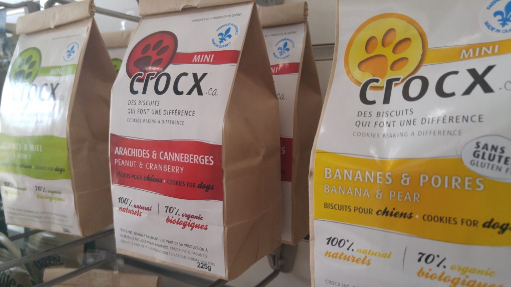 Biscuit naturel fait au Québec pour chien